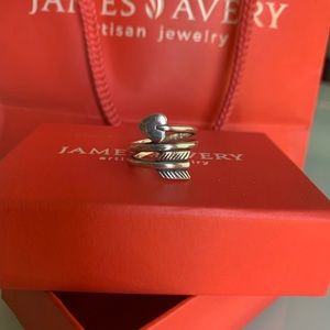 James Avery Arrow and Heart Ring size 5